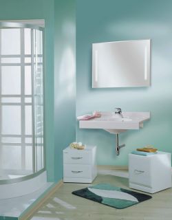 Раковина подвесная Акватон Отель 80см белый 1A70063NOT010